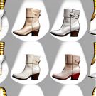 Leather Ankle Boots - Plus