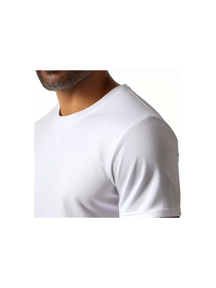 Classic Cotton Crew Neck T-Shirt - Lite