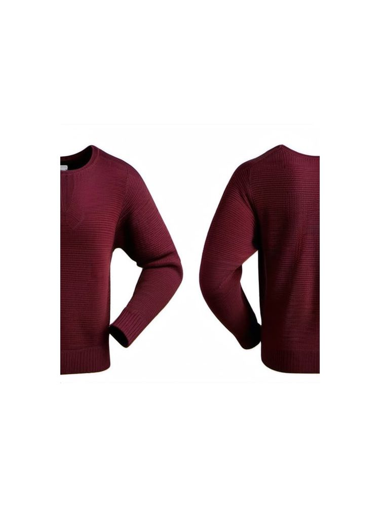 Merino Wool Crewneck Sweater - Compact