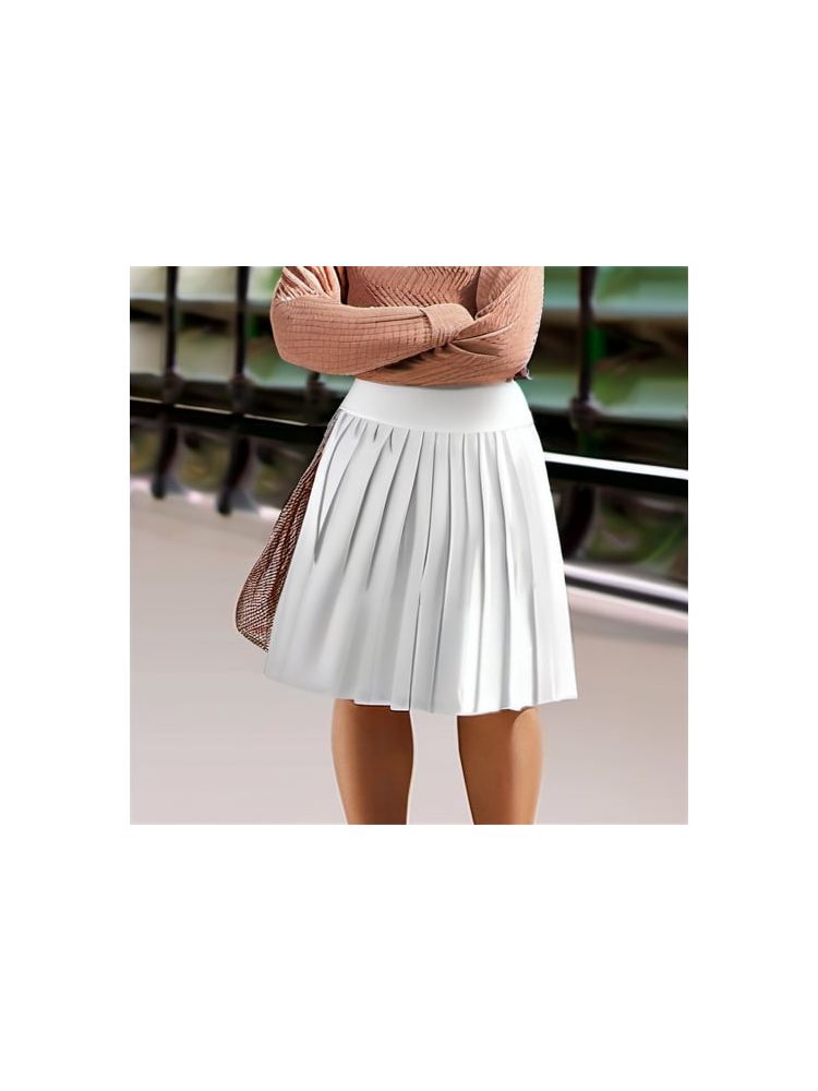 Pleated Midi Skirt - Advanced
