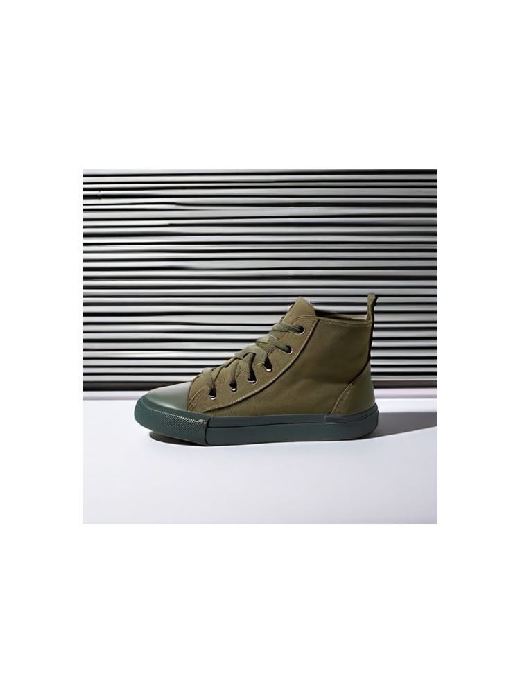Canvas High-Top Sneakers - Pro