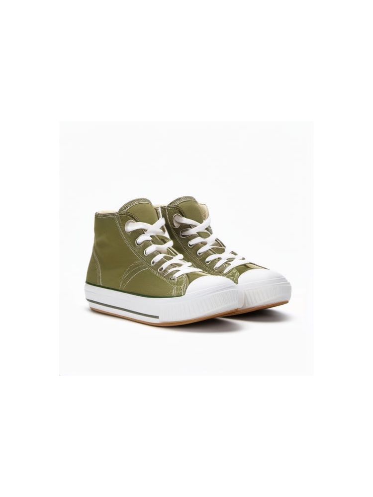Canvas High-Top Sneakers - Advanced