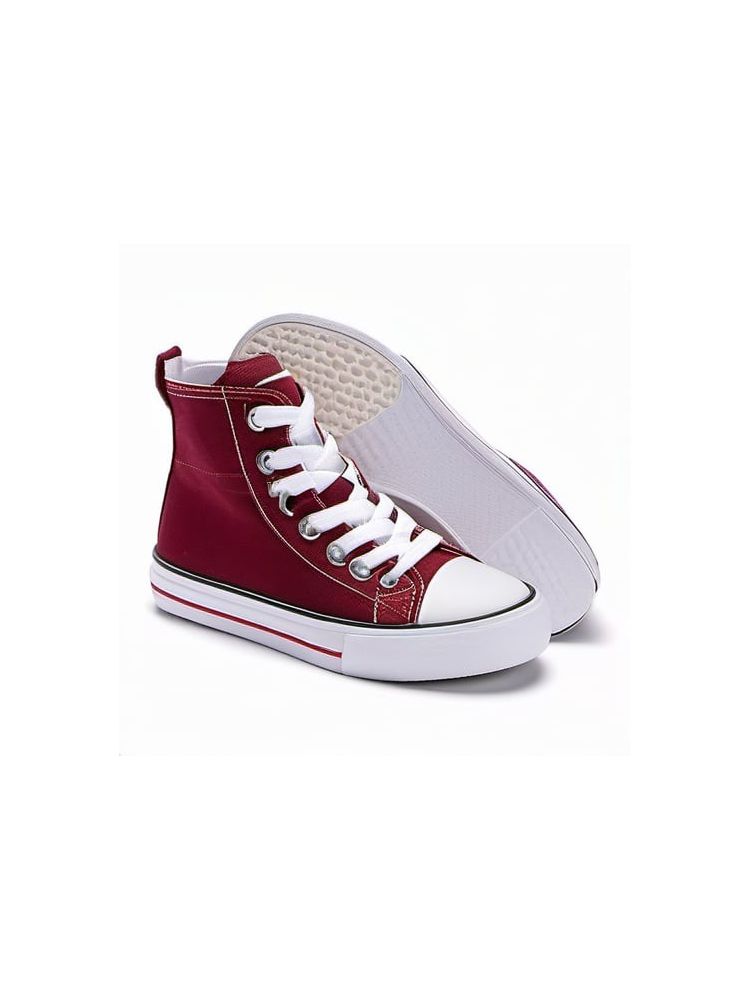 Canvas High-Top Sneakers - Compact