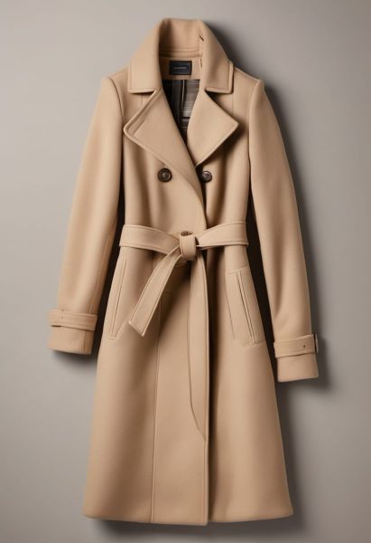 Melton Belted Coat