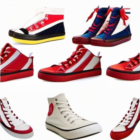 Canvas High-Top Sneakers