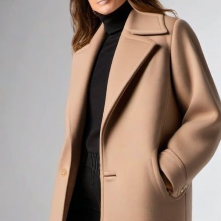 Wool-Blend Overcoat - Essential