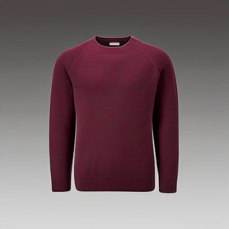 Merino Wool Crewneck Sweater - Compact