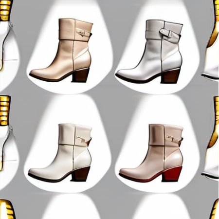 Leather Ankle Boots - Plus