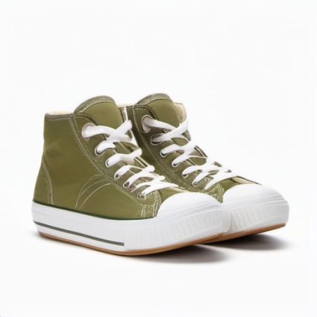 Canvas High-Top Sneakers - Advanced
